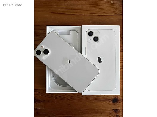 Apple / iPhone 13 / KUSURSUZ TEMIZ ORİJİNAL TR + 128 GB iPhone 13