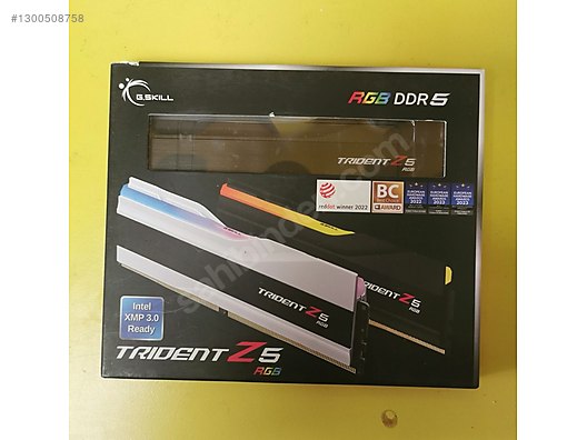Gskill trident z5 2x24 48gb ddr5 ram sıfır sahibinden.comda