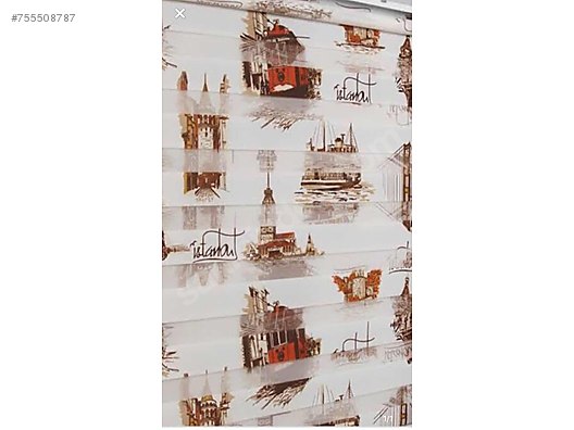 Istanbul Desenli Zebra Stor Perde Sahibinden Comda 755508787