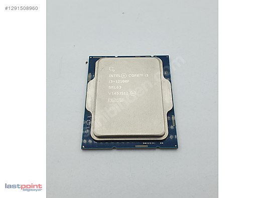 Intel Core i3-12100F 1700 Soket 12.Nesil 3.30GHz 12MB İşlemci