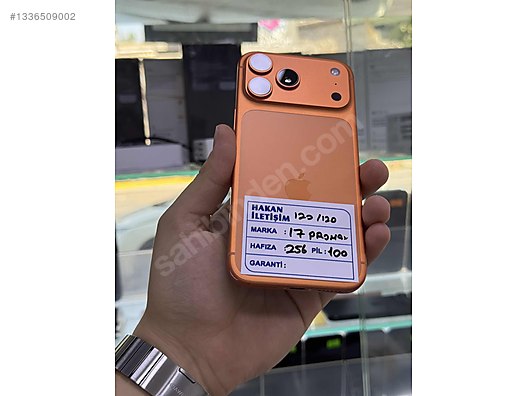 Apple / iPhone 17 Pro Max / 12 AY KULLANIM İPHONE 17 PROMAX 256GB