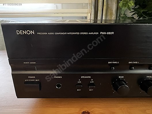 Denon Entegre Amfi - DENON PMA-680R CLASS AA STEREO AMFİ 65x4 WATT