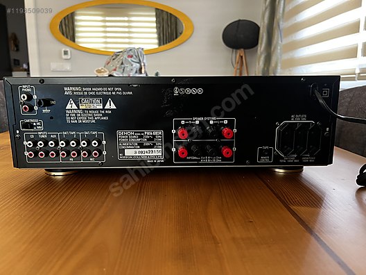Denon Entegre Amfi - DENON PMA-680R CLASS AA STEREO AMFİ 65x4 WATT