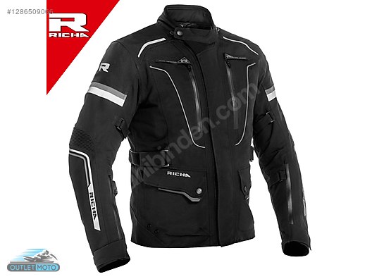 Richa INFINITY 2 PRO 2L Lamine 4 Mevsim Motosiklet Mont Ceket 56