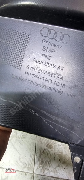 Audi A4 Difüzör