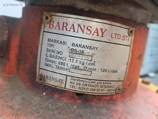 İkinci El ve Sıfır Alışveriş / Bahçe & Yapı Market / Yapı Malzemeleri / Sıhhi Tesisat / Pompa & Hidrofor