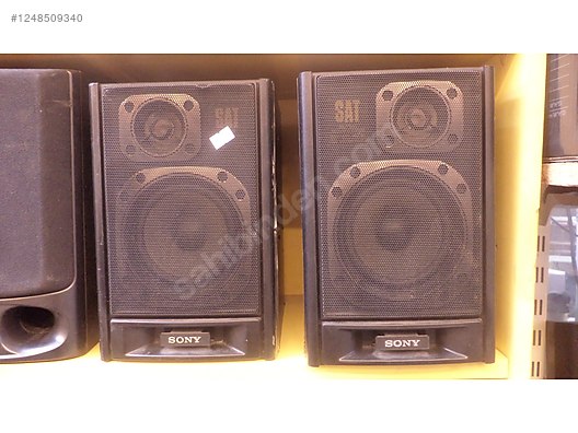 SONY SS-H414 BOOKSHELF MÜZİK SETİ HOPARLÖR TAKIMI JAPON 40 WATT