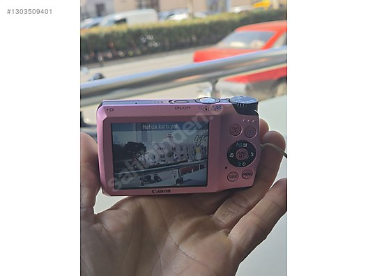 Kompakt / Canon / PowerShot A3200 / Canon Pembe Renkli Popart