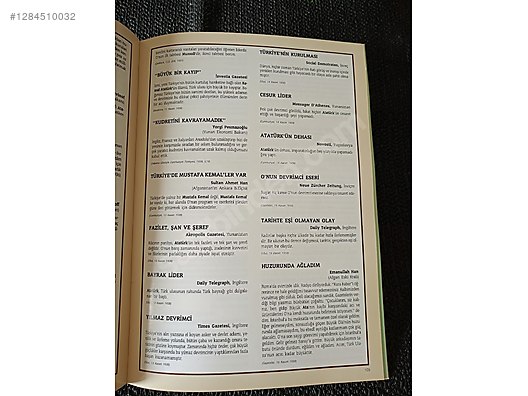 İkinci El ve Sıfır Alışveriş / Kitap, Dergi & Film / Kaynak & Bilgi Kitapları / Tarih