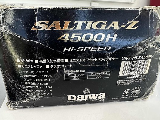 Olta Makinesi / Daiwa Saltiga 4500H sahibinden.comda - 1289510070