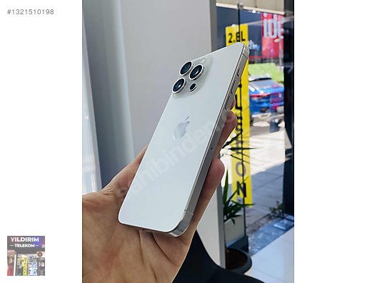 Apple / iPhone 15 Pro Max / İPHONE 15PROMAX 1TB 3 AY MAĞAZA