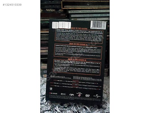 Back to the Future Üçlemesi DVD ( Türkçe altyazılı) - Yabancı DVD
