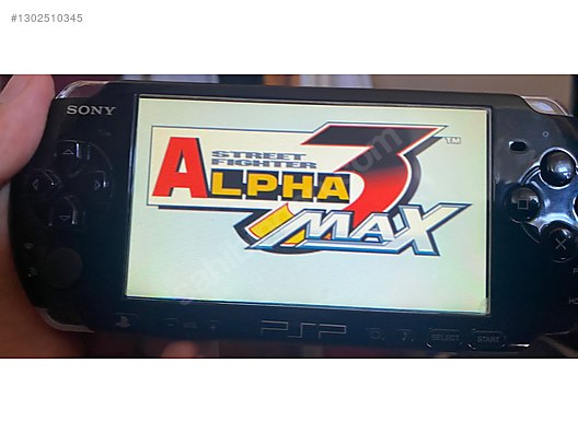 psp street Fighter alpha max 3 psp oyunu kitapçıklı tam set oyun