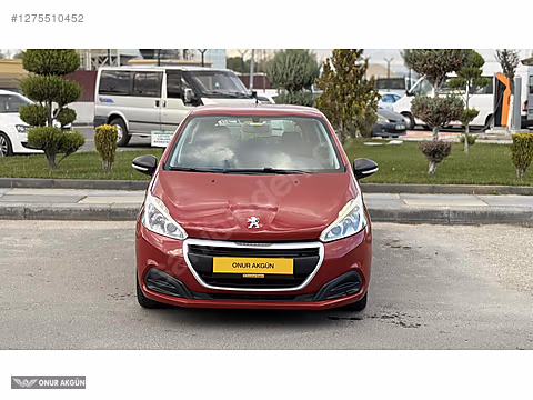 Peugeot 208 1.2 PureTech 2016 Model 86.000 KM KIRMIZI