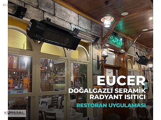 Eugas Seramik Radyant - Açık Alan Isıtma Ürünleri