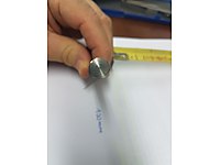 10mmx100mm paslanmaz, silindir mil