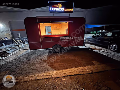 CSV KARAVAN DAN MOBİL MUTFAK KARAVAN FASTFOOD BÜFE...