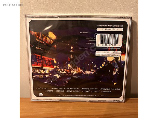 Rock / Radiohead Pablo Honey - Jelatininde CD on sahibinden.com