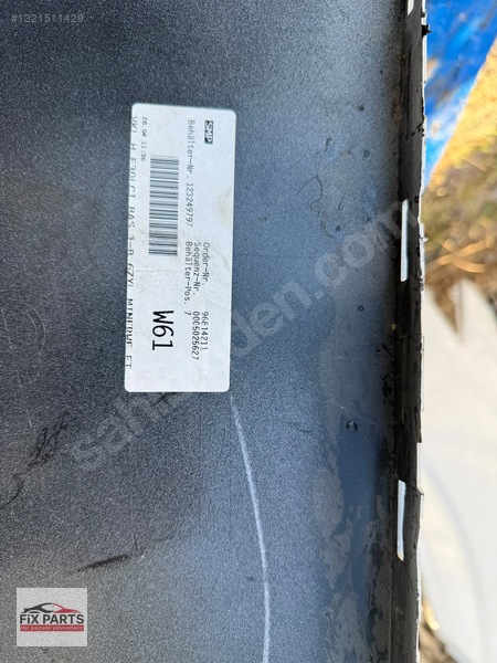BMW 3 Serisi Tampon (Arka)