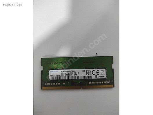 Samsung 8GB DDR4 2133MHz Notebook RAM on sahibinden.com - 1299511964