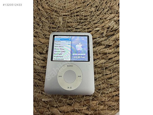 Apple / iPod Nano / İPOD NANO 3 GEN 8 GB SORUNSUZ on sahibinden
