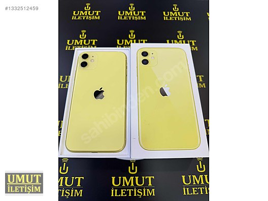 Apple / iPhone 11 / IPHONE 11 64GB SARI YURTİÇİ KUTULU TERTEMİZ