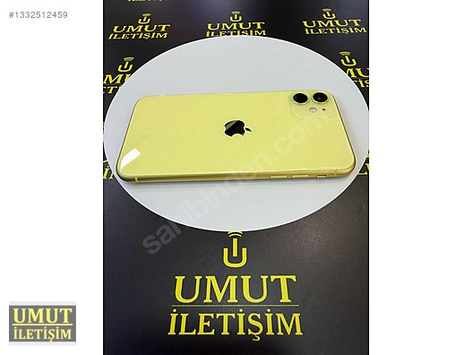 Apple / iPhone 11 / IPHONE 11 64GB SARI YURTİÇİ KUTULU TERTEMİZ