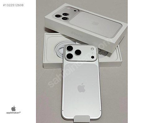 Apple / iPhone 17 Pro / iPhone 17 PRO 256GB BEYAZ Silver Sıfır on