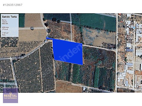 Resital Plus'tan Millet Mah. İmar Sınırında Satılık Arazi