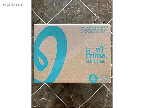 Prima Aktif Bebek 6 (102 Adet) Alışveriş Sıfır, İkinci El