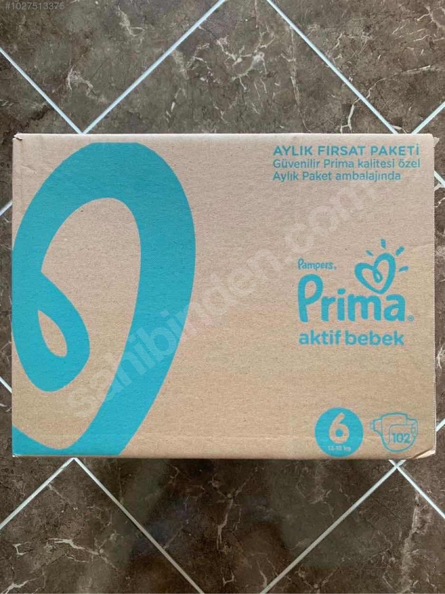 Prima Aktif Bebek 6 (102 Adet) Alışveriş Sıfır, İkinci El