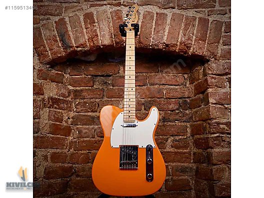 Fender player store telecaster orange