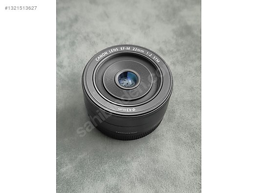 CANON LENS EF-M 22mm 1:2 STM レンズ Lensler / Canon EF-M 22mm f/2 STM Lens sahibinden.comda - 1321513627