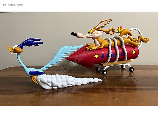 Warner Bros Wile E. Coyote 限定1990年代未使用品 Wile E. Coyote & Road Runner | Koleksiyonluk Masa Dekoru - Aksiyon