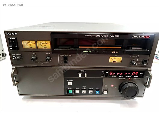 Sony / SONY BETACAM SP PVW-2600 / MEKANİK KUSURSUZ-KAFA
