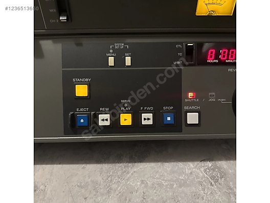 ベータカムSPプレーヤー PVW-2600 SONY Sony / SONY BETACAM SP PVW-2600 / MEKANİK KUSURSUZ-KAFA YORGUN