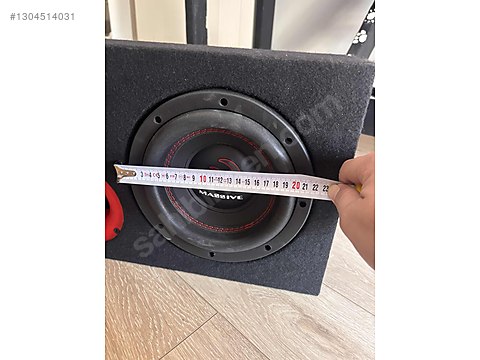 Hoparlör / Subwoofer / Massive 20cm Subwoofer kabin+ Harward 2750
