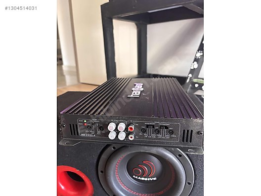 Hoparlör / Subwoofer / Massive 20cm Subwoofer kabin+ Harward 2750