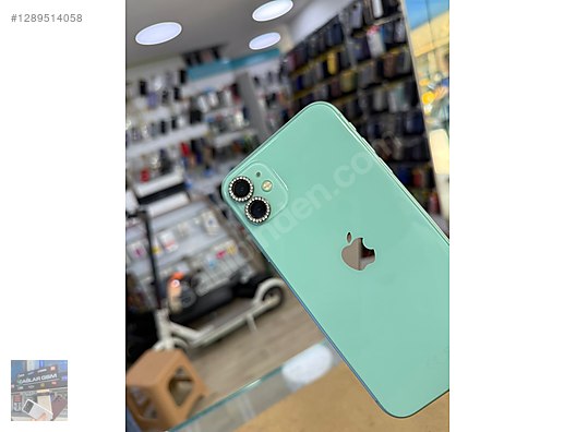 Apple / iPhone 11 / İPHONE 11 YEŞİL RENK 64 GB PİL 74 HATASIZ on