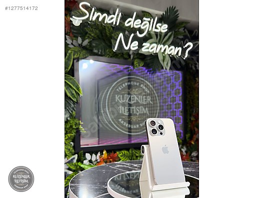 Resim Apple iPhone 16 Pro İkinci El YD | 128 GB | Natürel Titanyum 