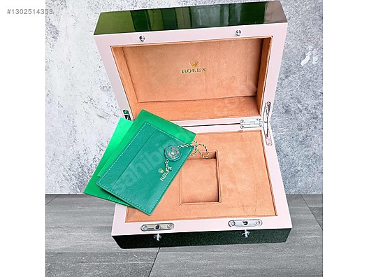 Ahşap ROLEX kutusu on sahibinden.com - 1302514353