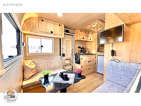 CSV KARAVAN PARLA400 SABİT YATAK FULL DONANIM HEMEN...