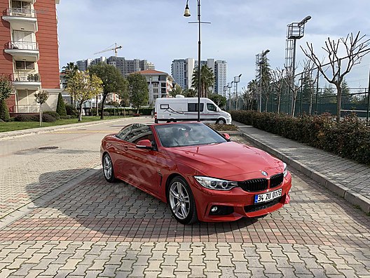 bmw 4 series 420d m sport m sport 420d cabrio ense air scarf nbt at sahibinden com 894514497