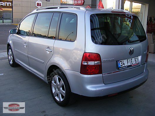 volkswagen touran 1 6 fsi highline ankara 2 el vw touran 1 6fsi otomatik vites sunrooflu at sahibinden com 912514615