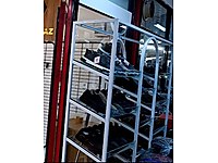 camekan vitrin camlı