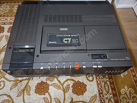 Sony / SONY BETAMAX C7 VİDEO KASET OYNATICI on sahibinden.com