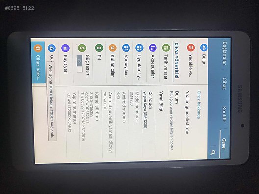 Samsung Tab 3 Samsung Galaxy Tab E 9 6 T560 Sahibinden Com Da 869515122