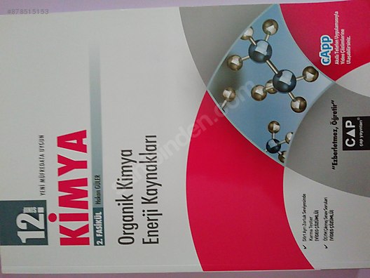 12 Sinif Konu Anlatimli Kimya Test Kitabi Test Kitaplari Sahibinden Com Da 878515153