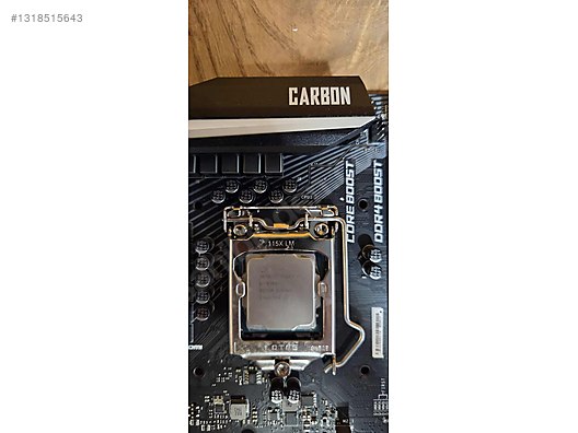 MSI MPG Z390 GAMING PRO CARBON AC Anakart INTEL I7 8700K İŞLEMCİ