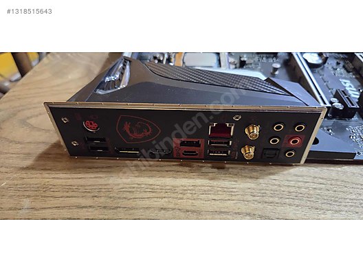 MSI MPG Z390 GAMING PRO CARBON AC Anakart INTEL I7 8700K İŞLEMCİ